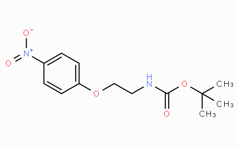 CAS No. 159184-14-2, tert-Butyl (2-(4-nitrophenoxy)ethyl)carbamate