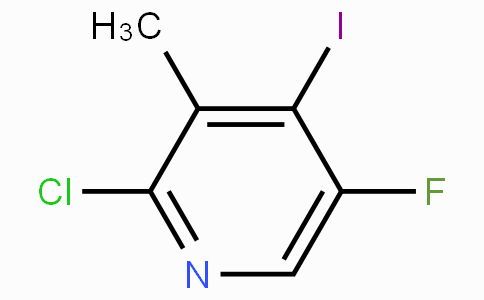 CAS No. 884494-50-2, 2-Chloro-5-fluoro-4-iodo-3-methylpyridine