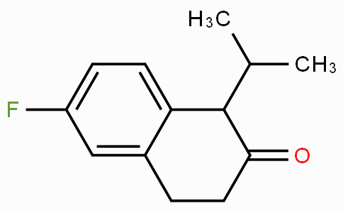 CAS No. 104204-91-3, 6-Fluoro-1-isopropyl-3,4-dihydronaphthalen-2(1H)-one