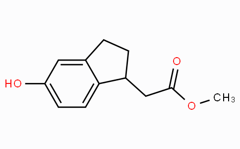 CAS No. 856169-08-9, Methyl 2-(5-hydroxy-2,3-dihydro-1H-inden-1-yl)acetate
