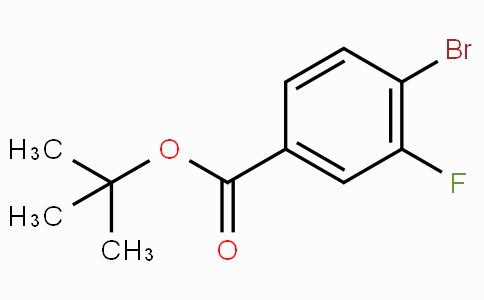 CAS No. 1057961-75-7, Tert-butyl 4-bromo-3-fluorobenzoate