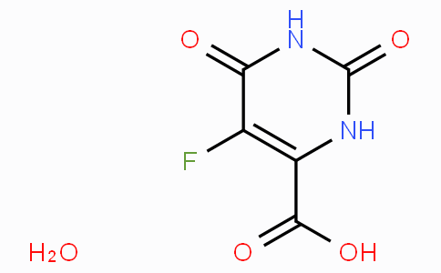 CAS No. 220141-70-8, 5-Fluoro-2,6-dioxo-1,2,3,6-tetrahydropyrimidine-4-carboxylic acid hydrate