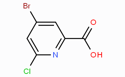 CAS No. 1060805-66-4, 4-Bromo-6-chloropicolinic acid