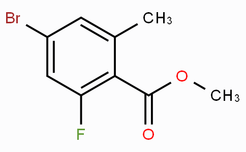 CAS No. 1427409-40-2, Methyl 4-bromo-2-fluoro-6-methylbenzoate