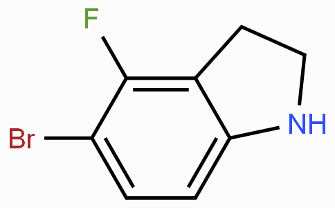 CAS No. 1782463-27-7, 5-Bromo-4-fluoroindoline