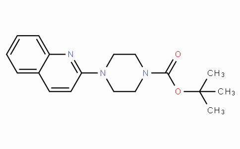 CAS No. 890709-17-8, tert-Butyl 4-(quinolin-2-yl)piperazine-1-carboxylate