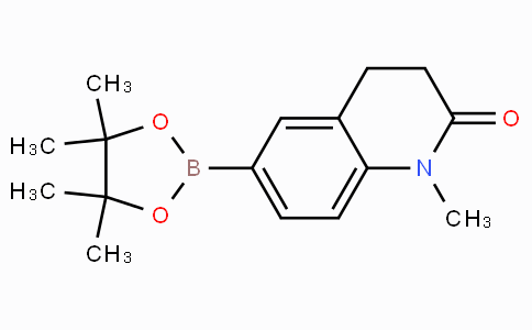 CAS No. 1427587-32-3, 1-Methyl-6-(4,4,5,5-tetramethyl-1,3,2-dioxaborolan-2-yl)-3,4-dihydroquinolin-2(1H)-one