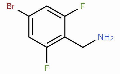 CAS No. 887585-99-1, (4-Bromo-2,6-difluorophenyl)methanamine