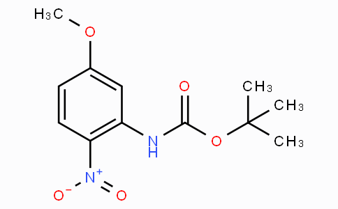 CAS No. 185428-55-1, tert-Butyl (5-methoxy-2-nitrophenyl)carbamate