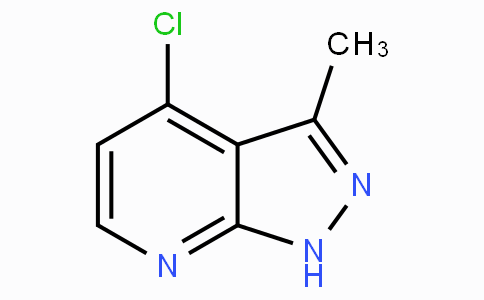 CAS No. 1256835-57-0, 4-Chloro-3-methyl-1H-pyrazolo[3,4-b]pyridine