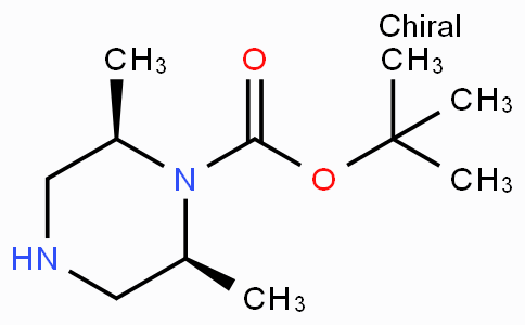 CAS No. 180975-66-0, (2R,6S)-rel-tert-Butyl 2,6-dimethylpiperazine-1-carboxylate
