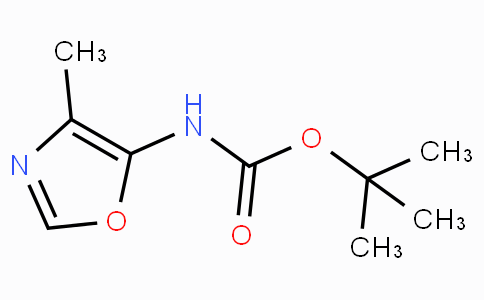 CAS No. 3403-45-0, tert-Butyl (4-methyloxazol-5-yl)carbamate