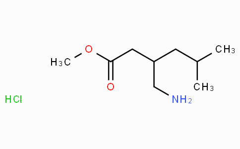 CAS No. 1955557-35-3, Methyl 3-(aminomethyl)-5-methylhexanoate hydrochloride