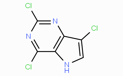 CAS No. 1923177-10-9, 2,4,7-Trichloro-5H-pyrrolo[3,2-d]pyrimidine