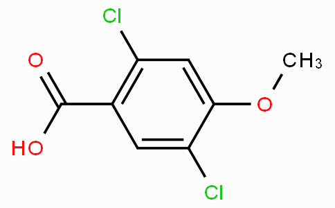 CAS No. 2500-03-0, 2,5-Dichloro-4-methoxybenzoic acid