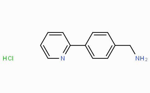 CAS No. 1498333-87-1, (4-(Pyridin-2-yl)phenyl)methanamine hydrochloride