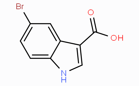 CAS No. 10406-06-1, 5-溴吲哚-3-甲酸