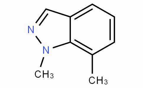 CAS No. 17582-89-7, 1,7-Dimethyl-1H-indazole