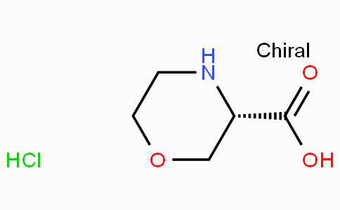 CAS No. 1187929-04-9, (S)-Morpholine-3-carboxylic acid hydrochloride