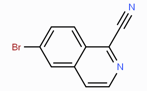 CAS No. 1082674-24-5, 6-Bromoisoquinoline-1-carbonitrile