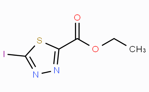 CAS No. 1379328-31-0, Ethyl 5-iodo-1,3,4-thiadiazole-2-carboxylate