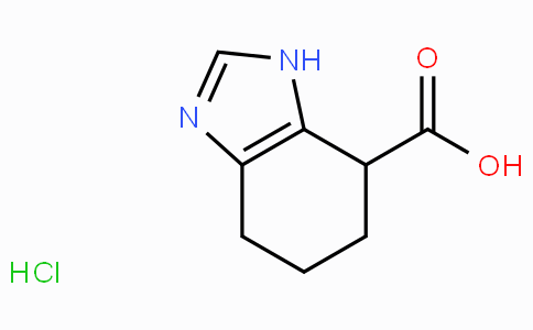 CAS No. 1297344-84-3, 4,5,6,7-Tetrahydro-1H-benzo[d]imidazole-7-carboxylic acid hydrochloride