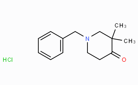 CAS No. 1410792-20-9, 1-Benzyl-3,3-dimethylpiperidin-4-one hydrochloride