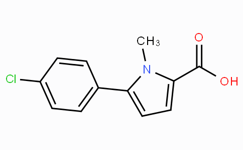 CAS No. 1017414-83-3, 5-(4-Chlorophenyl)-1-methyl-1H-pyrrole-2-carboxylic acid