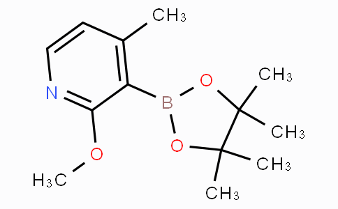 CAS No. 1420998-43-1, 2-Methoxy-4-methyl-3-(4,4,5,5-tetramethyl-1,3,2-dioxaborolan-2-yl)pyridine