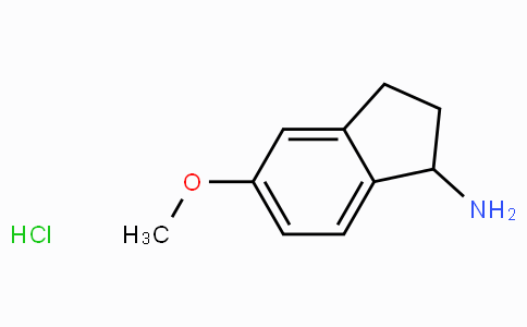 CAS No. 41566-77-2, 5-Methoxy-2,3-dihydro-1H-inden-1-amine hydrochloride