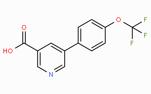 CAS No. 898796-62-8, 5-(4-(Trifluoromethoxy)phenyl)nicotinic acid