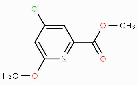CAS No. 204378-37-0, Methyl 4-chloro-6-methoxypicolinate