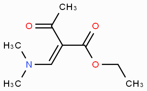 CAS No. 203186-58-7, (E)-Ethyl 2-((dimethylamino)methylene)-3-oxobutanoate