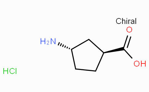 CAS No. 1392803-15-4, trans-3-Aminocyclopentanecarboxylic acid hydrochloride