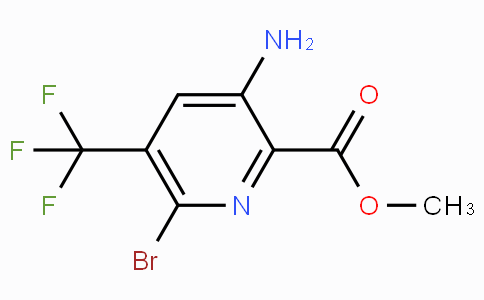 CAS No. 866775-18-0, Methyl 3-amino-6-bromo-5-(trifluoromethyl)picolinate