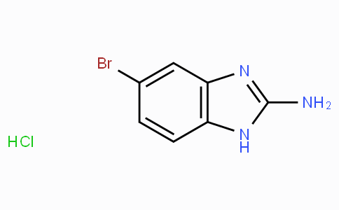 CAS No. 1381940-76-6, 5-Bromo-1H-benzo[d]imidazol-2-amine hydrochloride