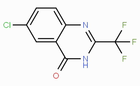CAS No. 35982-55-9, 6-Chloro-2-(trifluoromethyl)quinazolin-4(3H)-one