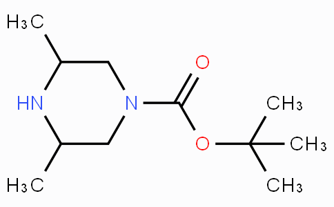 CAS No. 639068-43-2, tert-Butyl 3,5-dimethylpiperazine-1-carboxylate
