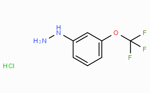 CAS No. 133115-55-6, (3-(Trifluoromethoxy)phenyl)hydrazine hydrochloride