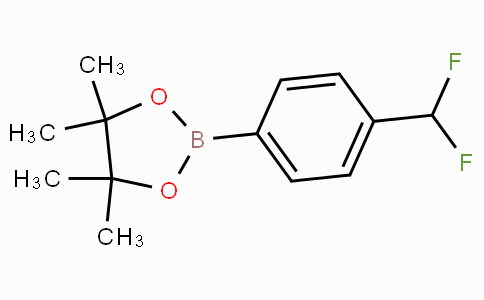 CAS No. 1234319-14-2, 2-(4-(Difluoromethyl)phenyl)-4,4,5,5-tetramethyl-1,3,2-dioxaborolane