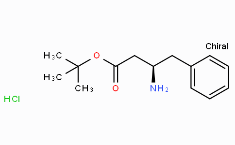 CAS No. 422324-39-8, (R)-tert-Butyl 3-amino-4-phenylbutanoate hydrochloride
