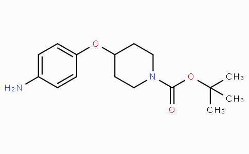 CAS No. 138227-63-1, tert-Butyl 4-(4-aminophenoxy)piperidine-1-carboxylate
