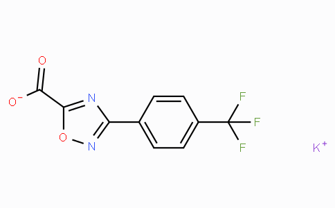 CAS No. 2007917-47-5, Potassium 3-(4-(trifluoromethyl)phenyl)-1,2,4-oxadiazole-5-carboxylate