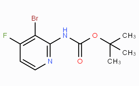 CAS No. 1936577-78-4, tert-Butyl (3-bromo-4-fluoropyridin-2-yl)carbamate