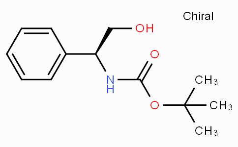 CAS No. 117049-14-6, (S)-tert-Butyl (2-hydroxy-1-phenylethyl)carbamate