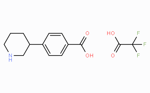 934162-56-8 | 2,2,2-Trifluoroacetic acid compound with 4-(piperidin-3-yl)benzoic acid (1:1)