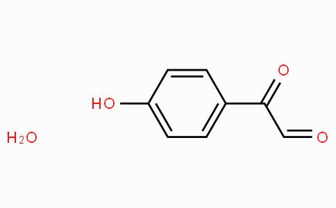 CAS No. 197447-05-5, 2-(4-Hydroxyphenyl)-2-oxoacetaldehyde hydrate