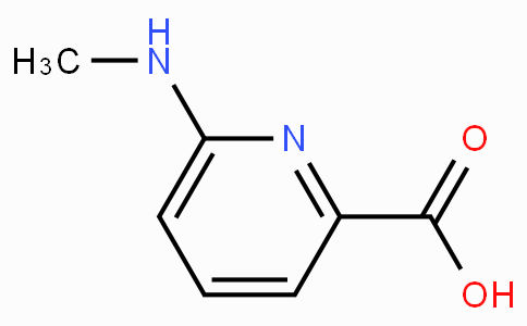 CAS No. 1250806-91-7, 6-(Methylamino)picolinic acid