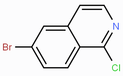 CAS No. 205055-63-6, 6-Bromo-1-chloroisoquinoline