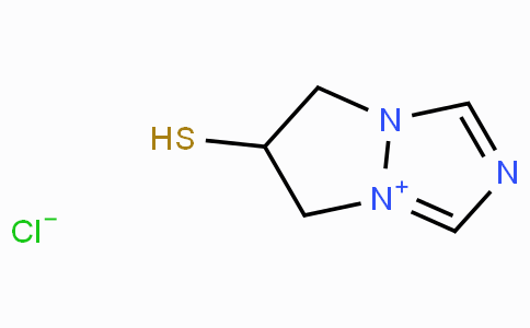 CAS No. 153851-71-9, 6-Mercapto-6,7-dihydro-5H-pyrazolo[1,2-a][1,2,4]triazol-4-ium chloride